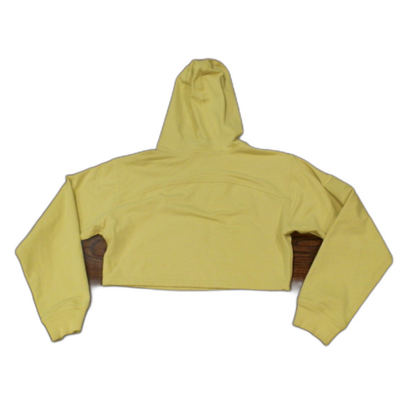 Lululemon Elevate Yellow Cropped Hoodie Jacket Women's Size Unknown READ - Picture 2 of 2